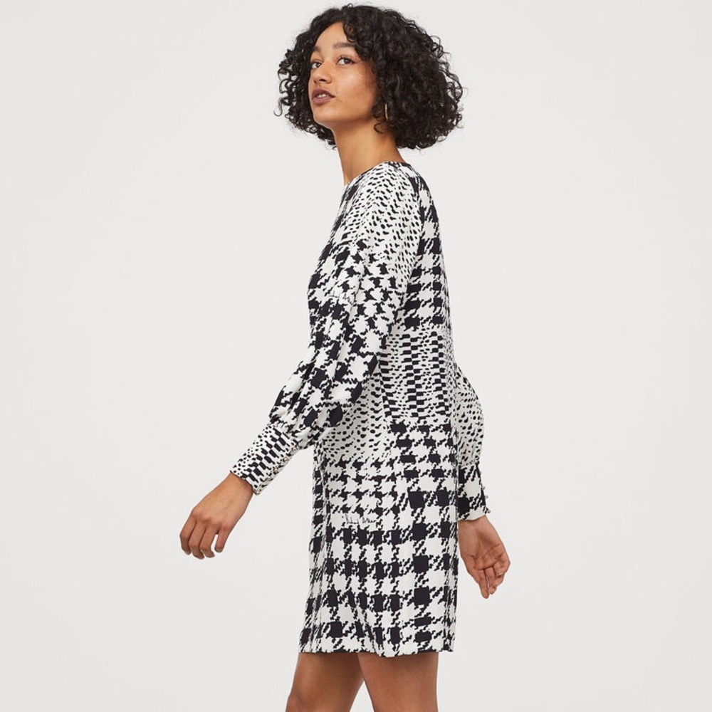 NWT Richard Allen x H&M Houndstooth Dress